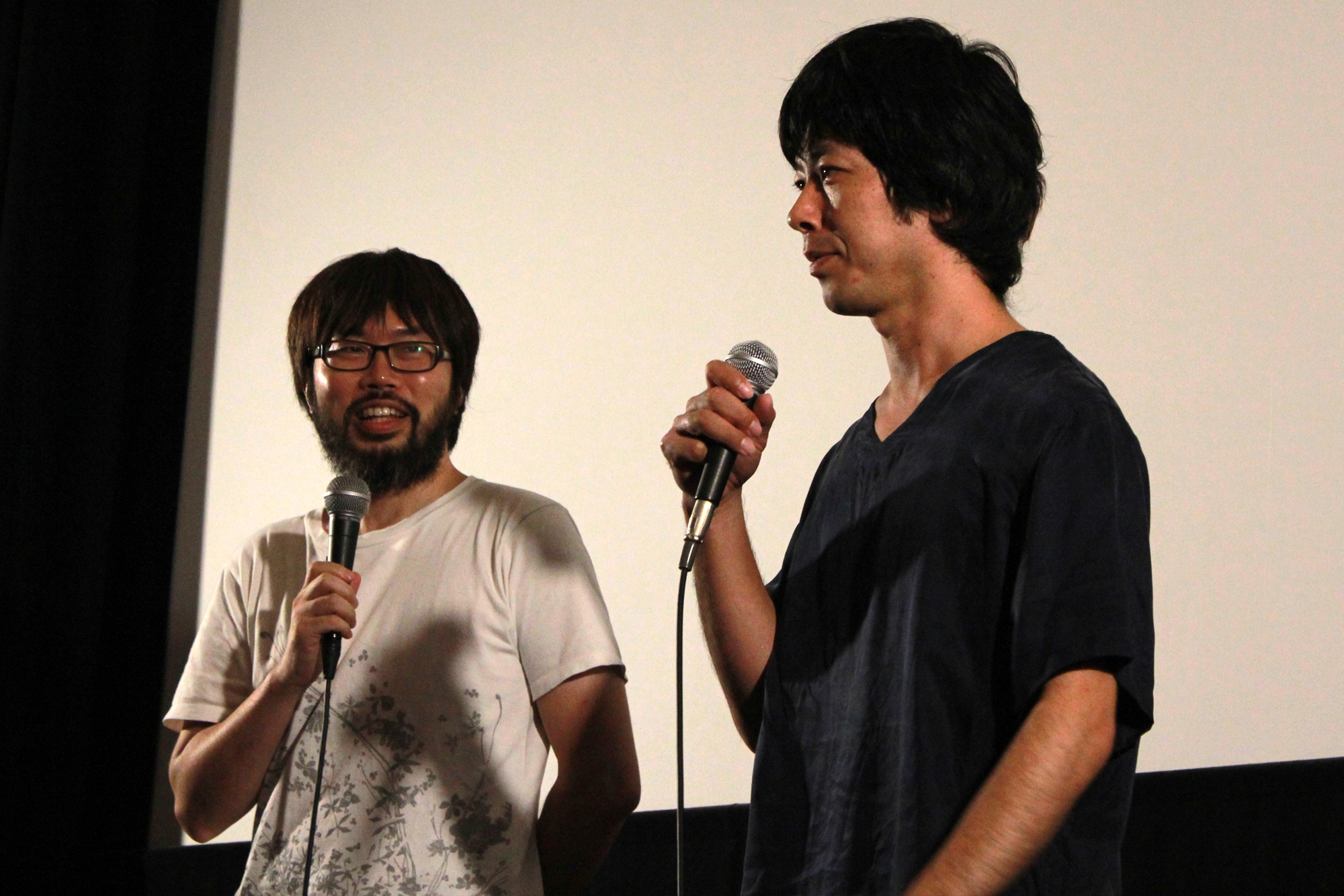 多様化する家族のあり方を見つめて。 映画『かぞくへ』シネ・ヌーヴォにて春本雄二郎監督、梅田誠弘さん舞台挨拶 – CINEMATOPICS